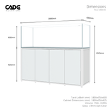 Cade River S2 1800 (RV1800) - White