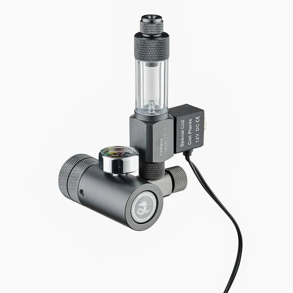 Chihiros CO2 Regulator Mate with easy-fill bubble counter