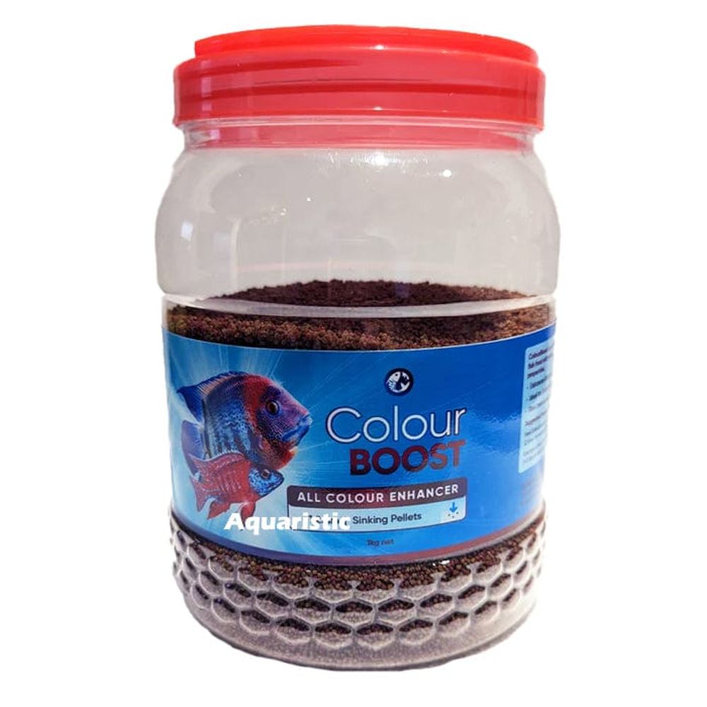  Colour Boost 1.8mm sinking pellets 1kg – fish food for vibrant colour enhancement