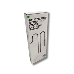 Dalua Lily Pipe Stainless Steel - Full Set (Inlet & Outlet) 12/16