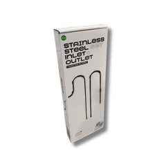 Dalua Lily Pipe Stainless Steel - Full Set (Inlet & Outlet) 16/22