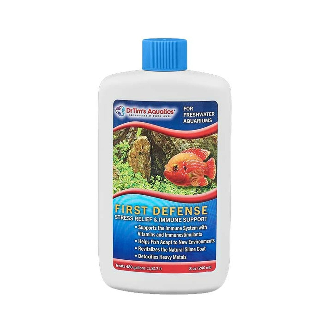 Dr Tims Aquatics Freshwater - First Defense 8oz (1,817L)