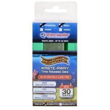 Dr Tims Aquatics Freshwater - Waste Away Gel 114L - 2pk 378L