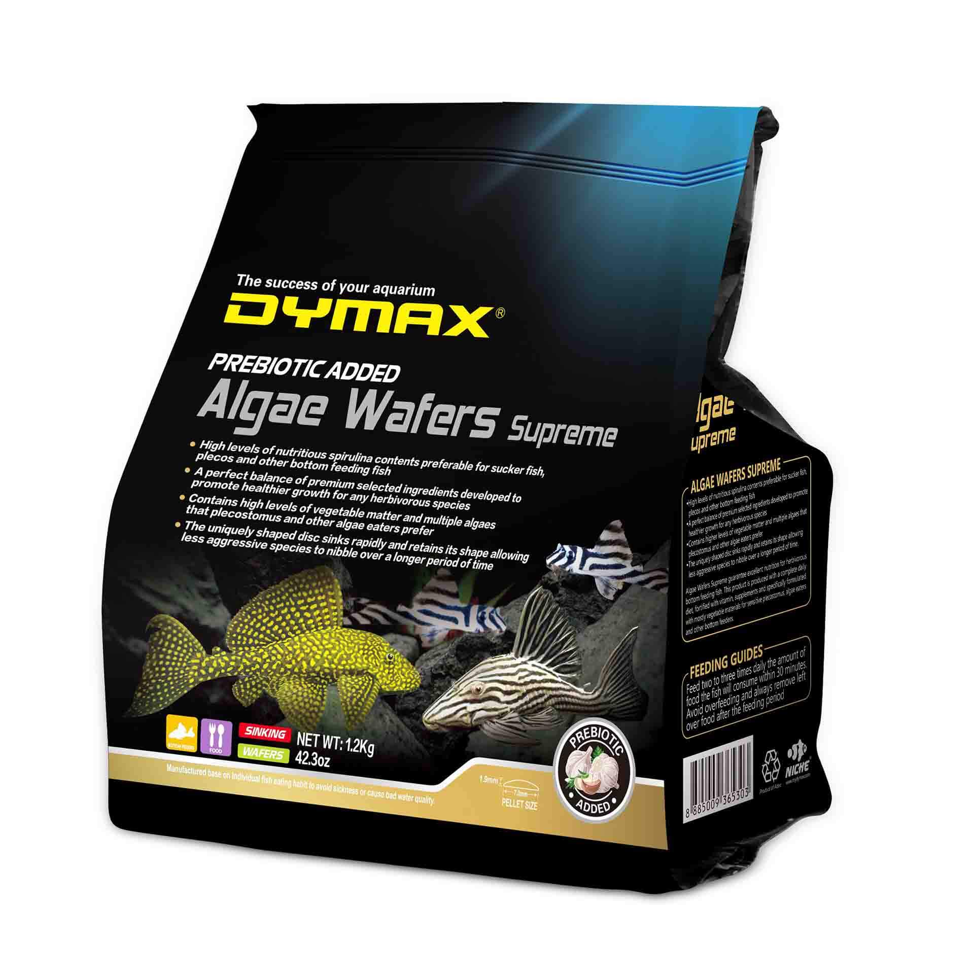 Dymax Algae Wafers Supreme 1.2 Kg Sinking Wafers