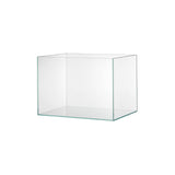 Close-up of pure white glass aquascaping tank by EHEIM
