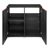 EHEIM Clearscape 200 Nero Cabinet matte black cabinet.