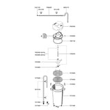 Eheim Classic 600 - 2217 spare parts