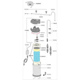 EHEIM ClassicVARIO+e 250 Spare Part List