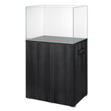EHEIM Clearscape 175 Nero aquarium set with black cabinet and ultra-clear glass.