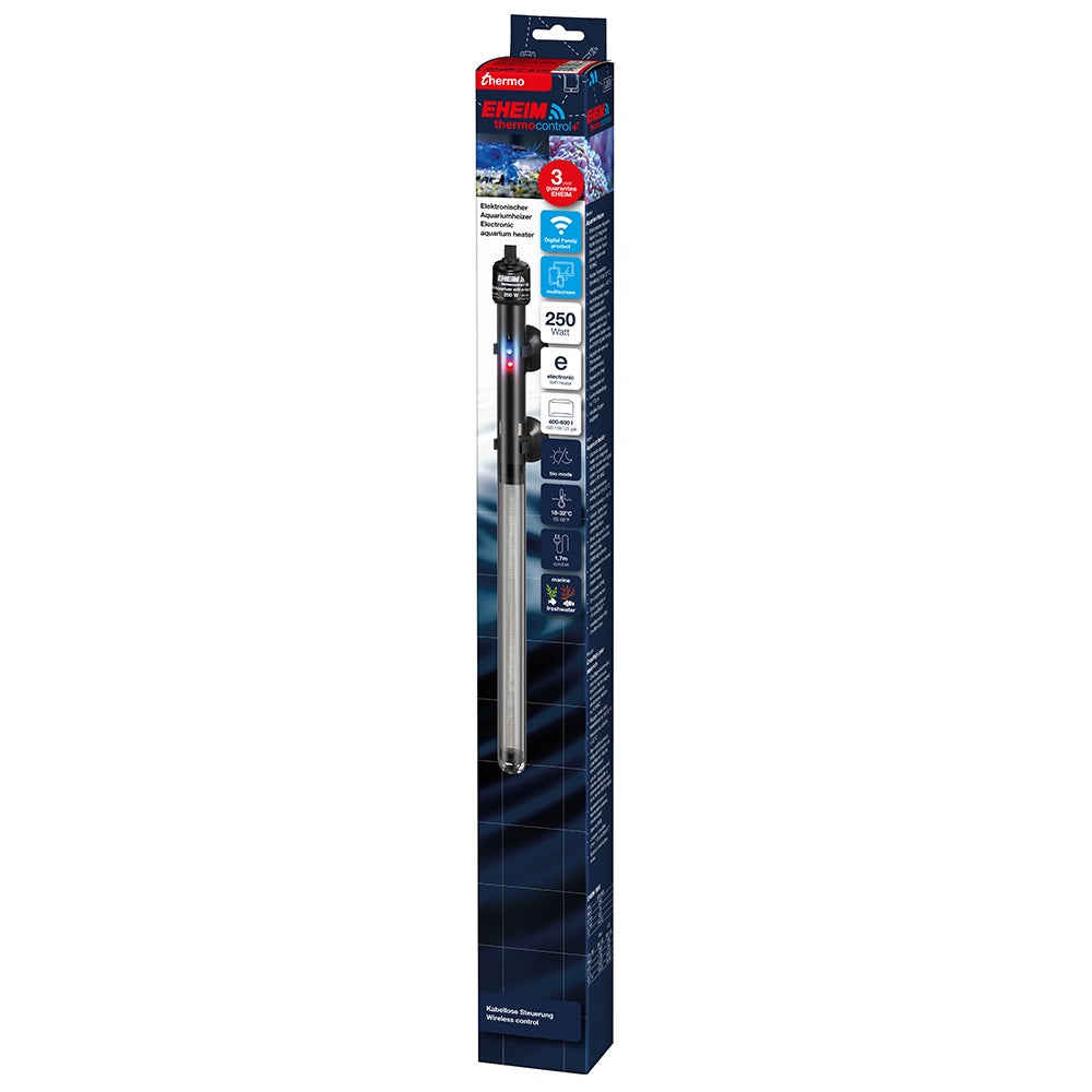 EHEIM thermocontrol+ e 250W smart digital aquarium heater with Wi-Fi