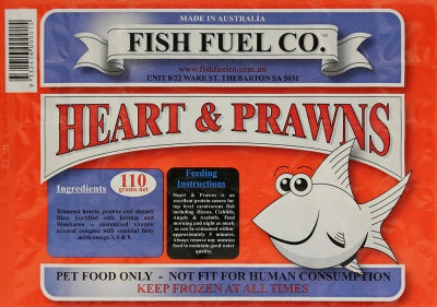 Fish Fuel Beef Heart & Prawns