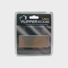 Flipper Max Edge Stainless Steel Blade for Glass Tanks - 4 packs