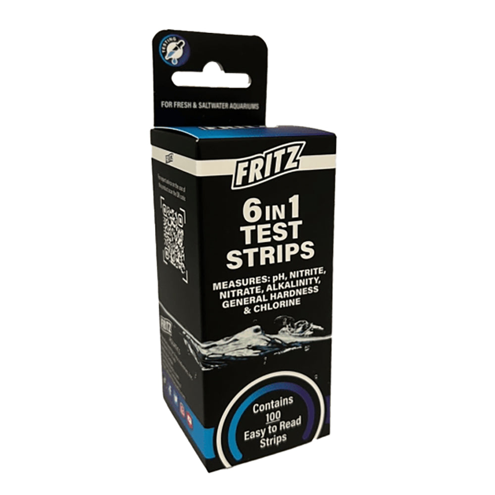 Fritz 6-in-1 Test Strips 100 count packaging