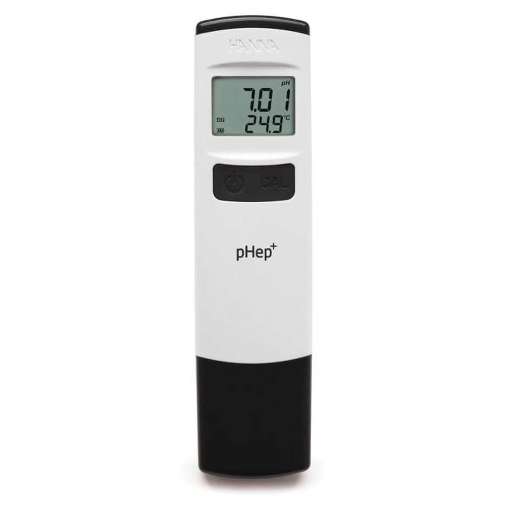 Hanna pHeP+ Waterproof Pocket pH Tester with 0.01 pH Resolution (HI98108)