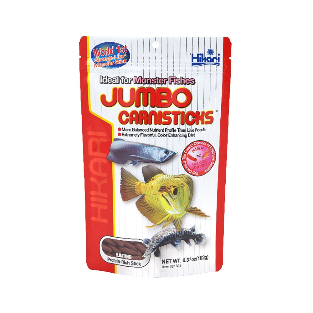 Hikari Jumbo Carnistick 500g for arowanas and monster fish
