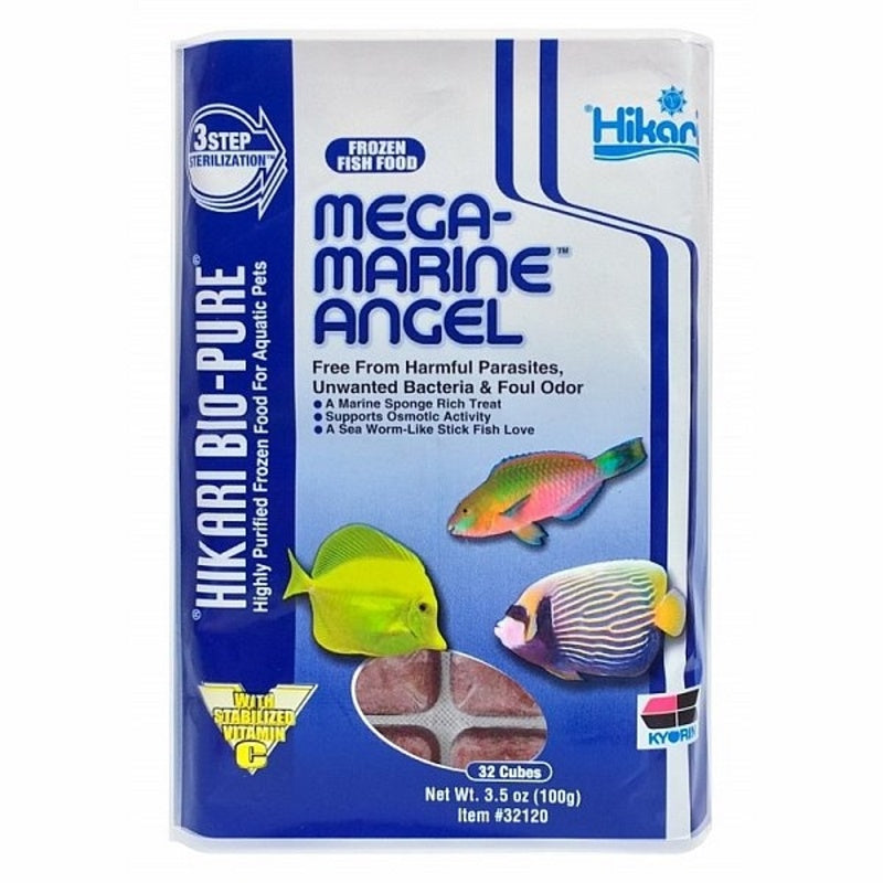 Hikari Frozen Mega Marine Angel 100g - 32 Cubes