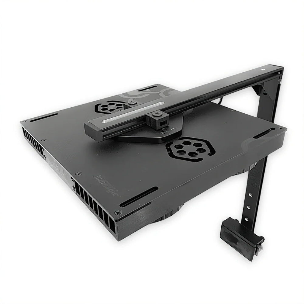 Adjustable heavy-duty mounting arm for Illumagic X4 LED