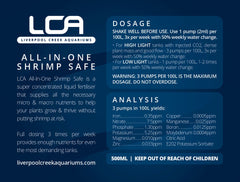 LCA Liquid Fertiliser - All In One Shrimp Safe Refill 1L