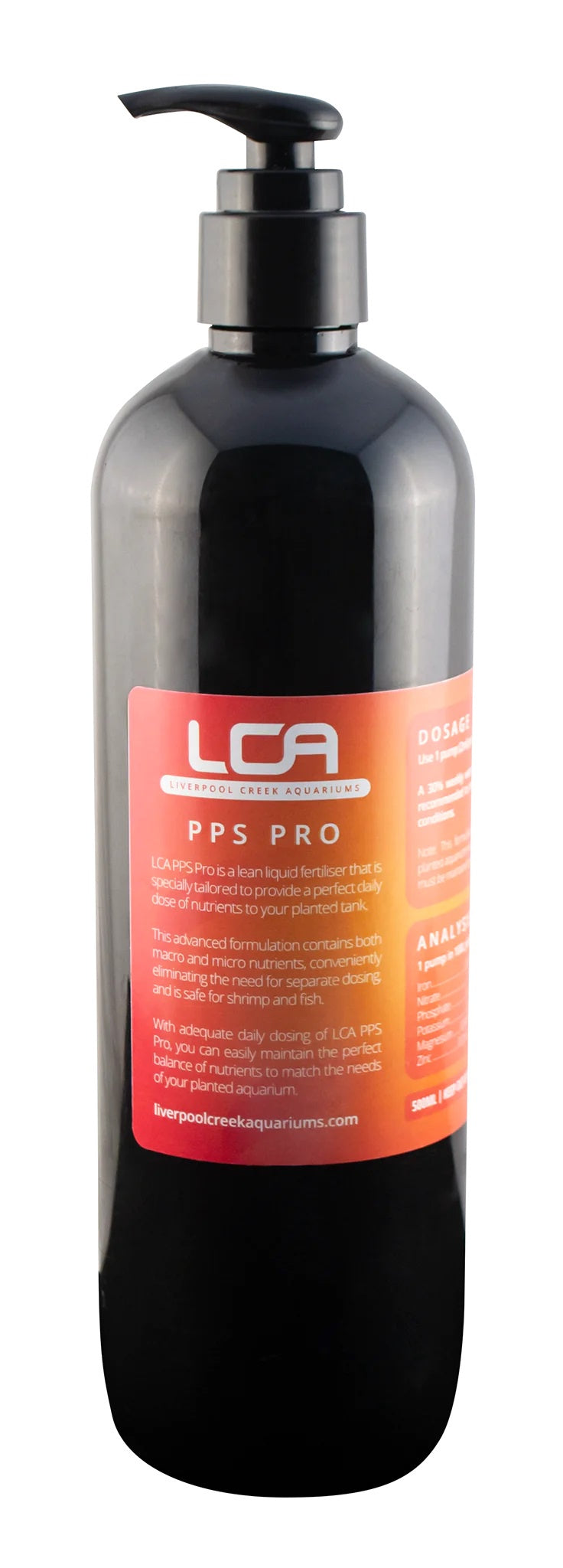 LCA Liquid Fertiliser - PPS Pro 500ml