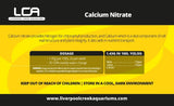 LCA Calcium Nitrate 500g - dosage
