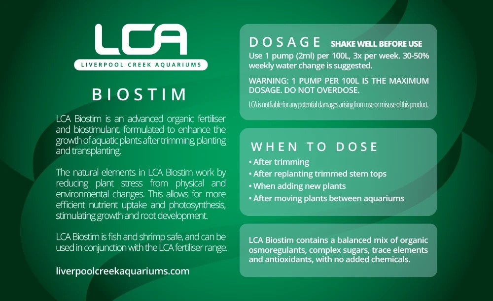 LCA Liquid Fertiliser - Biostim 500ml