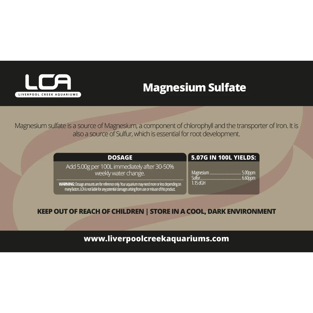 LCA Magnesium Sulfate 500g