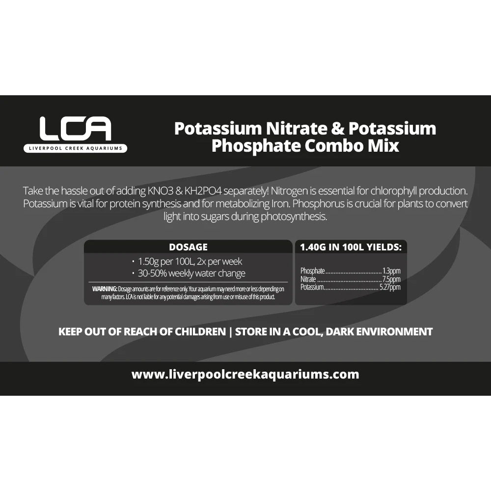 LCA Potassium Nitrate &  Potassium Phosphate Mix 500g