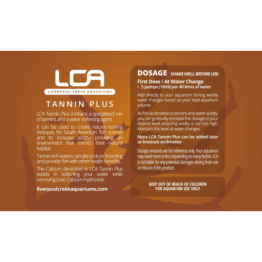 LCA Tannin Plus 500ml Dosage