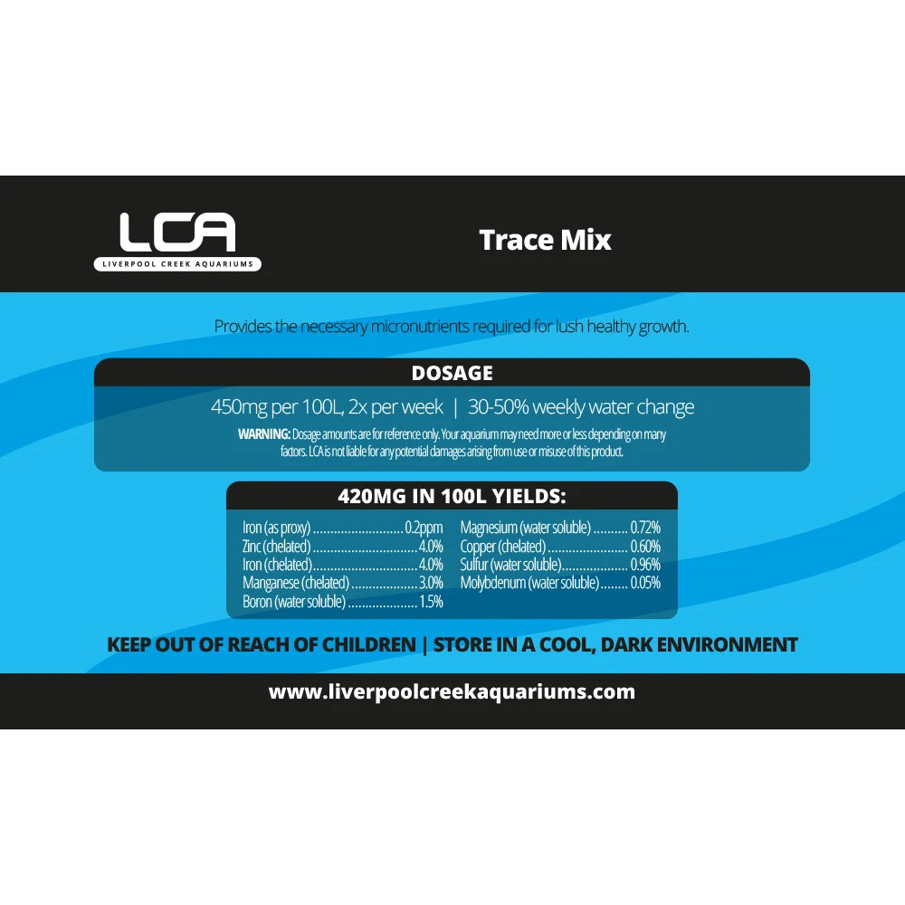 LCA Trace Mix (Premium) 100g Dosage