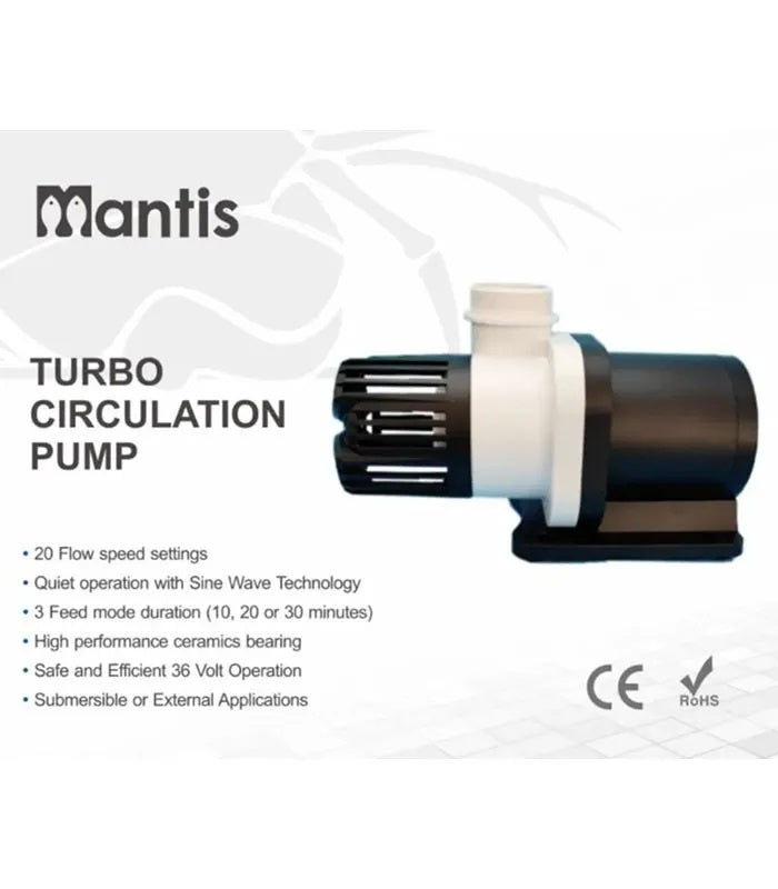 Mantis Turbo DC Pump 30,000L (Wet / Dry)
Rich text editor
