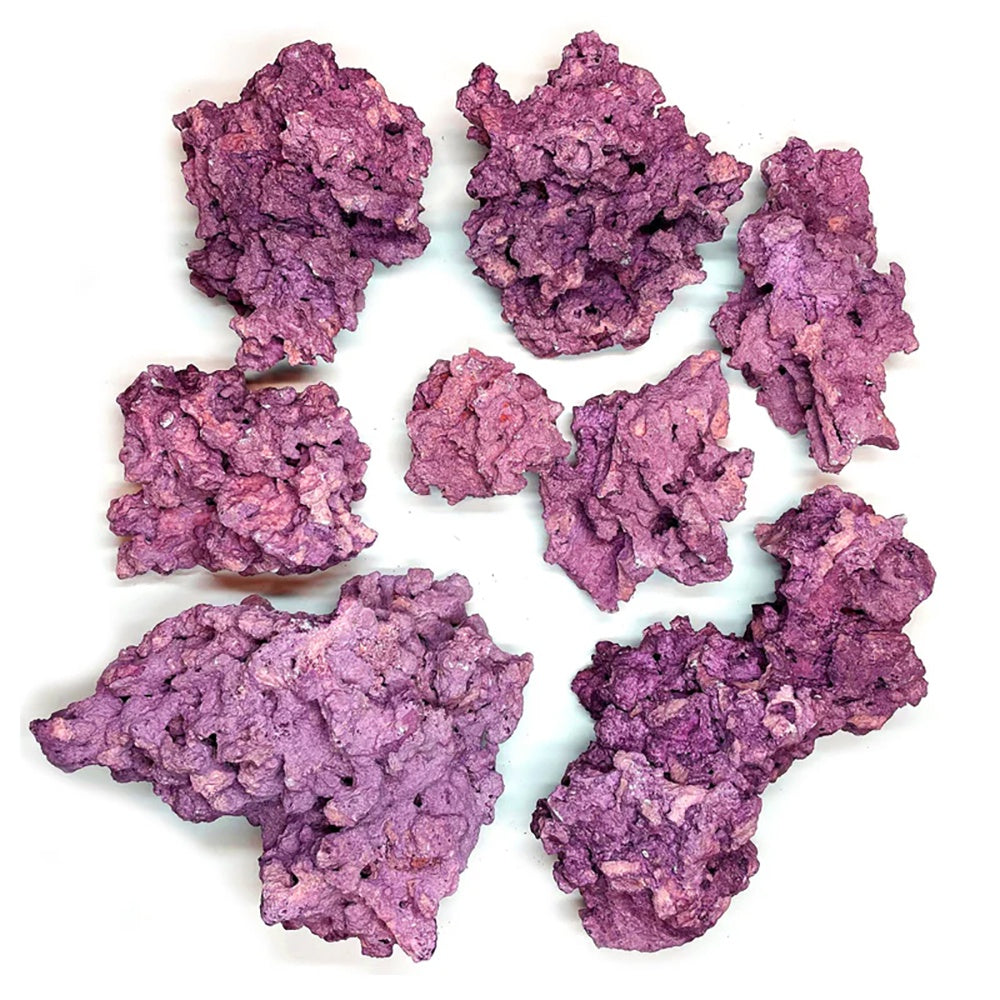 MarcoRocks Reef Base – porous natural aquarium rock with fossilized coral structure