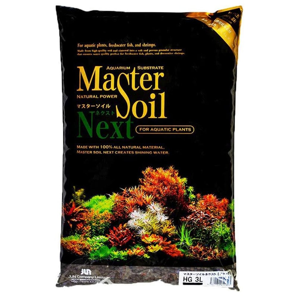Master Soil Black 3L powder substrate for planted aquarium