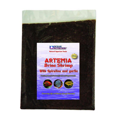 Ocean Nutrition Frozen Artemia Brine Shrimp Spirulina Garlic 454g