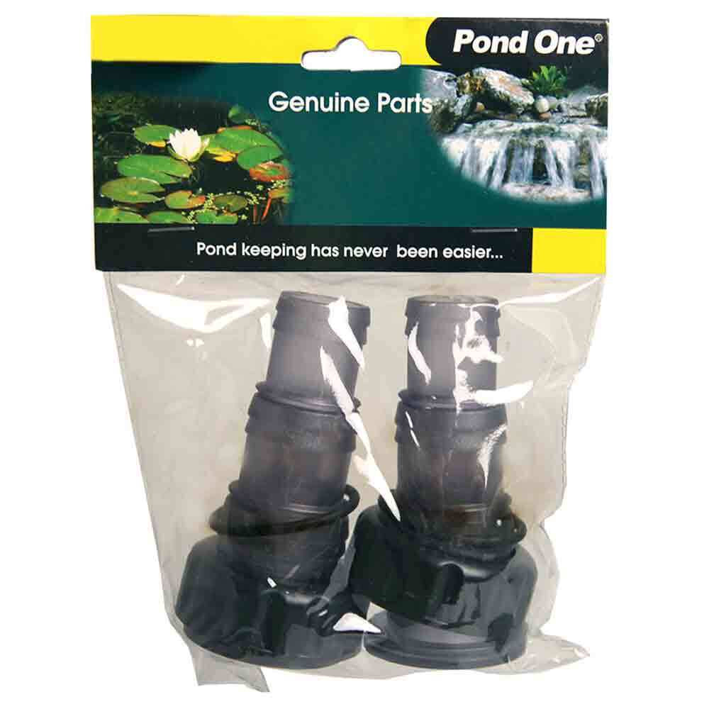 Pond One Inlet Outlet Adaptor Set - ClearTec 11w 18w 36w (11682)
