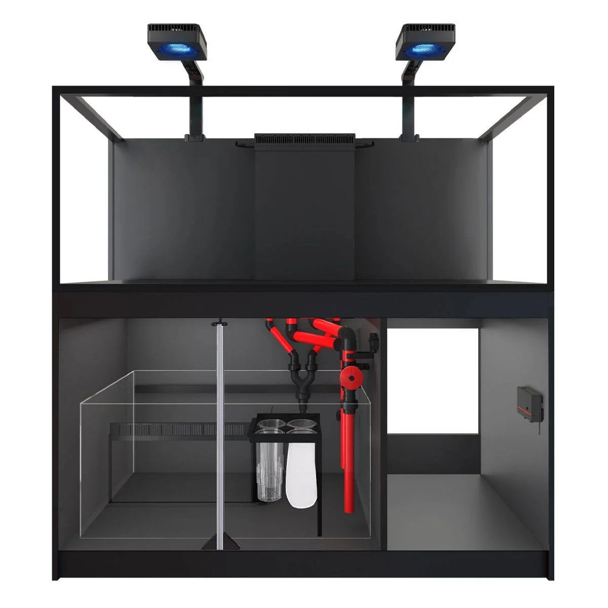 Red Sea REEFER G3 DELUXE Aquarium System 625 Black Inside