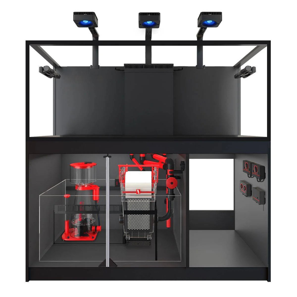 Red Sea REEFER G3 MAX Aquarium System 525 Black Inside