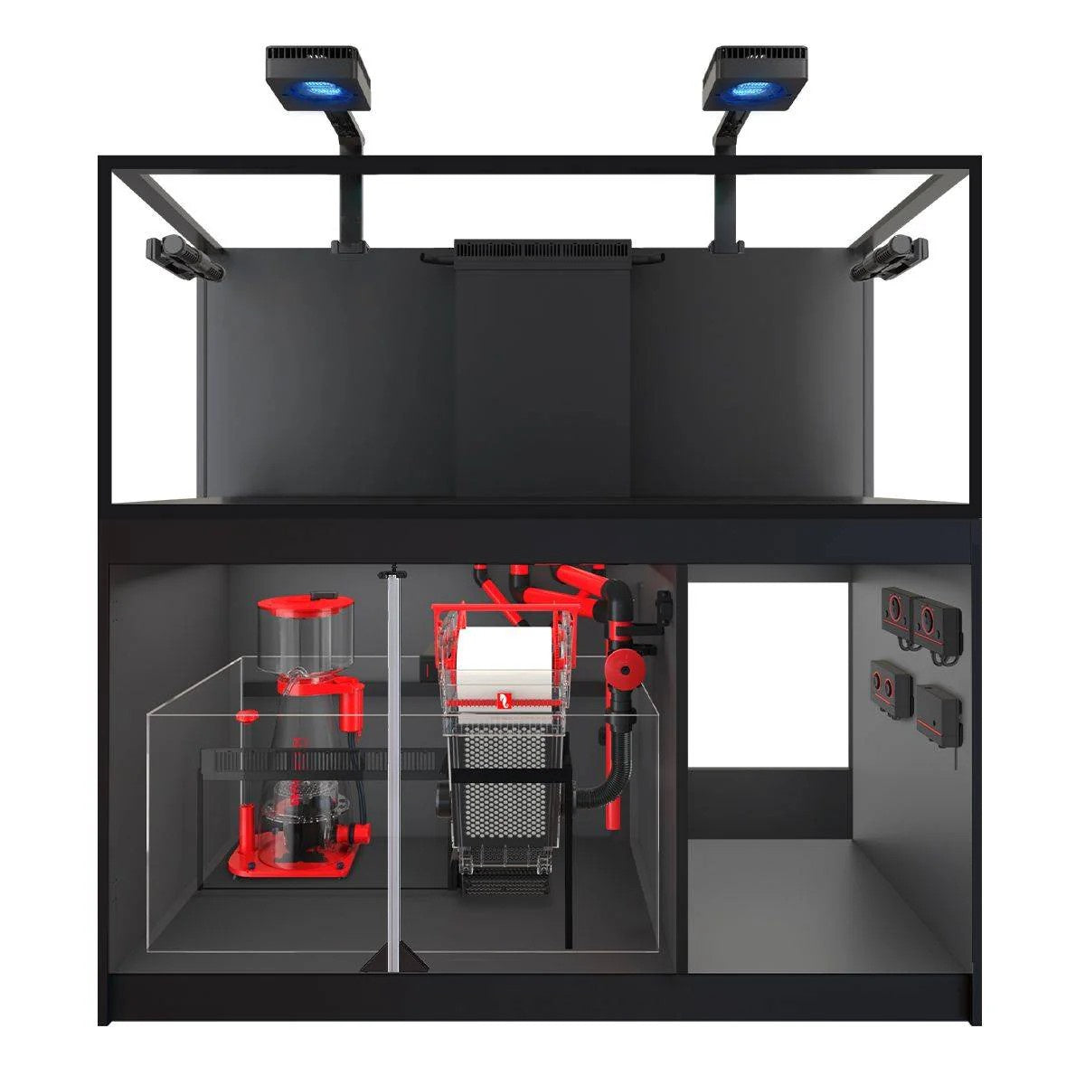 Red Sea REEFER G3 MAX Aquarium System 625 Black Inside