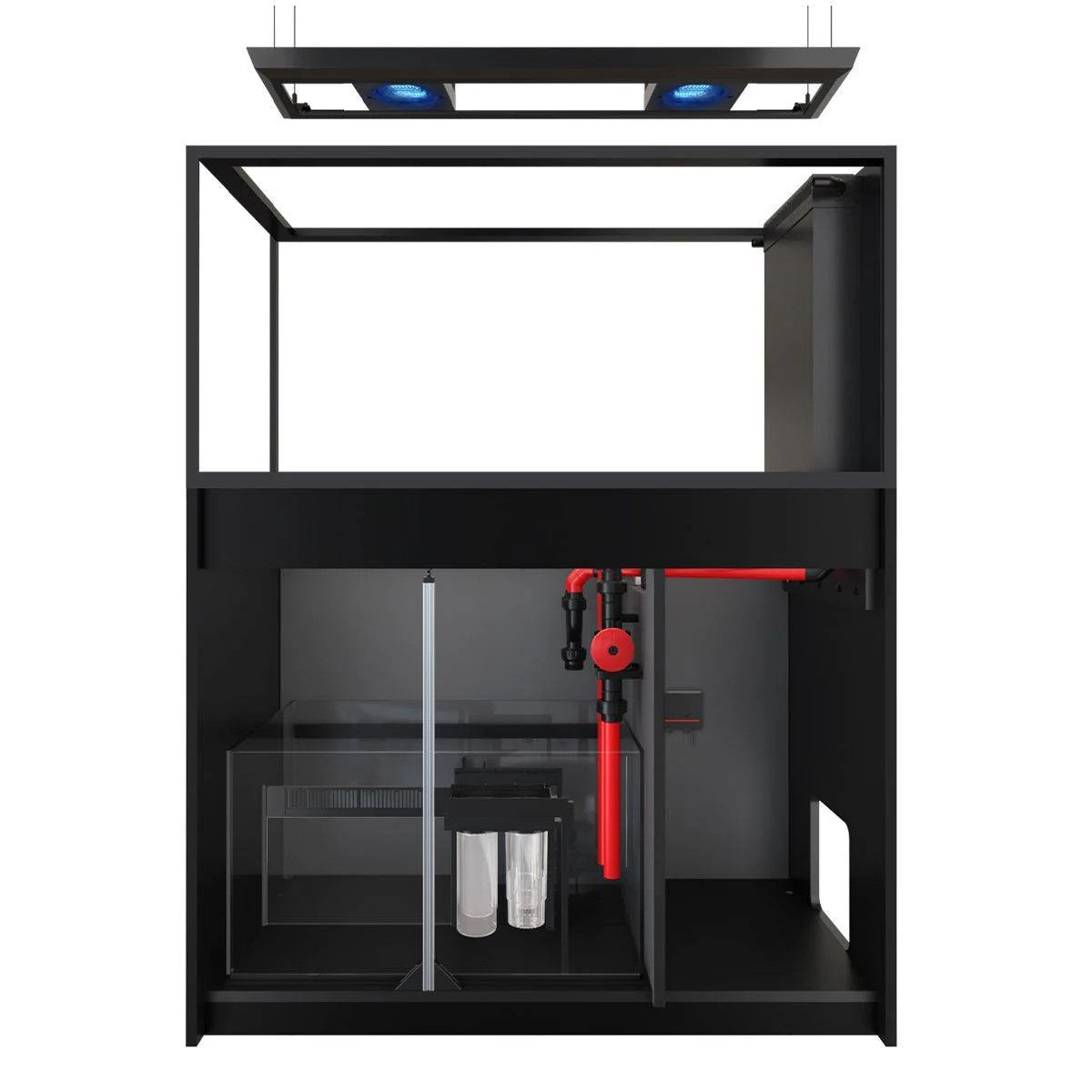 Red Sea REEFER Peninsula G3 DELUXE Aquarium System 500 Black Inside
