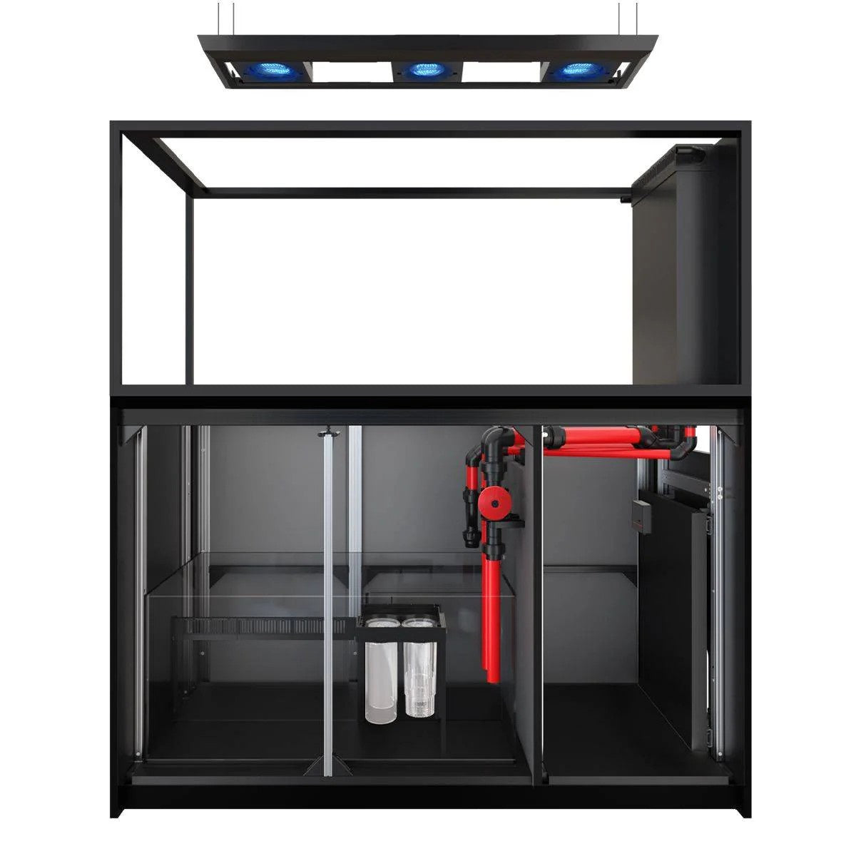 Red Sea REEFER Peninsula G3 DELUXE Aquarium System S-700 Black Inside
