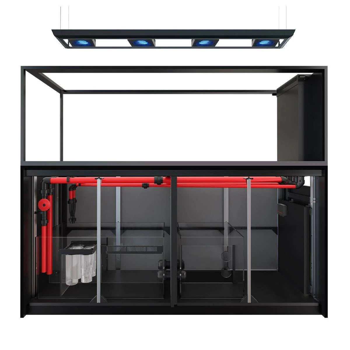 Red Sea REEFER Peninsula G3 DELUXE Aquarium System S-950 Black Inside
