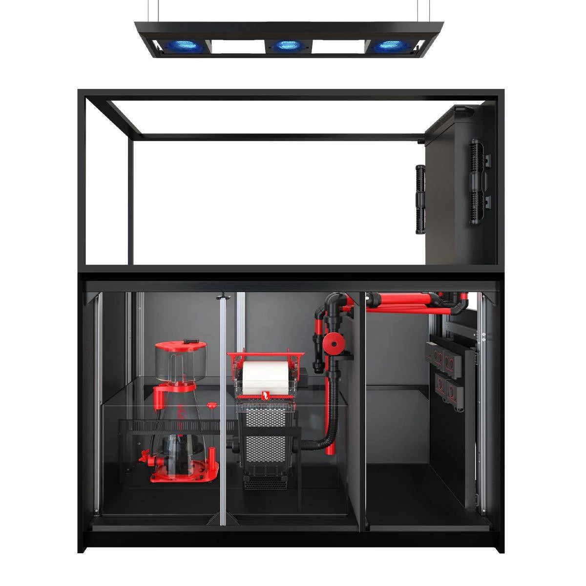 Red Sea REEFER Peninsula G3 MAX Aquarium System S-700 Black Inside
