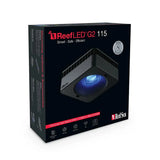 Red Sea ReefLED 115 G2 Visor accessory reducing glare and directing light into the aquarium.