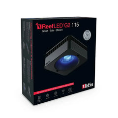 Red Sea ReefLED 115 G2 Visor accessory reducing glare and directing light into the aquarium.