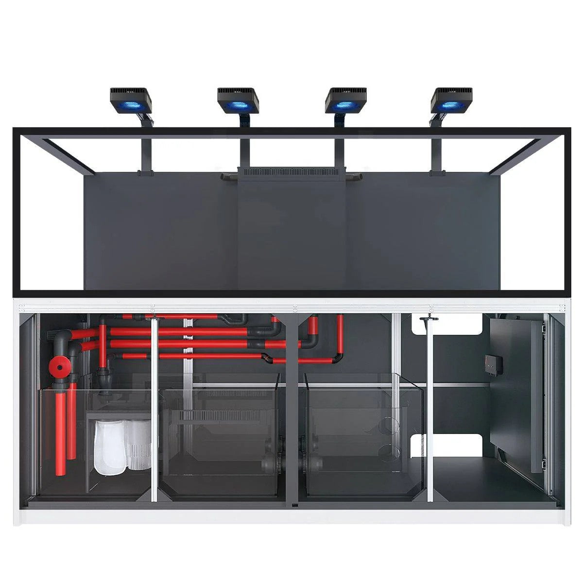 Red Sea REEFER G3 DELUXE Aquarium System S-1000 White Inside