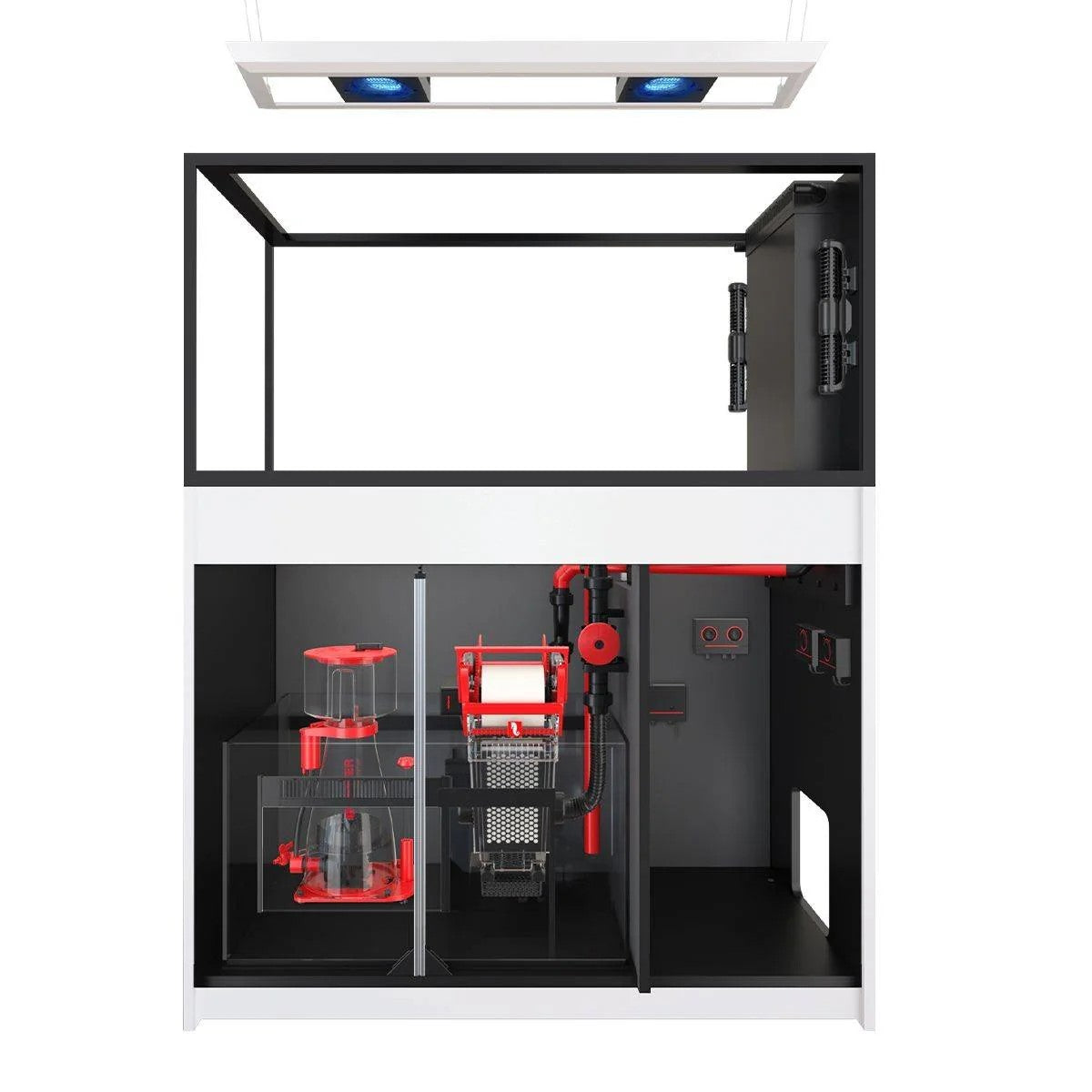 Red Sea REEFER Peninsula G3 MAX Aquarium System 500 White Inside
