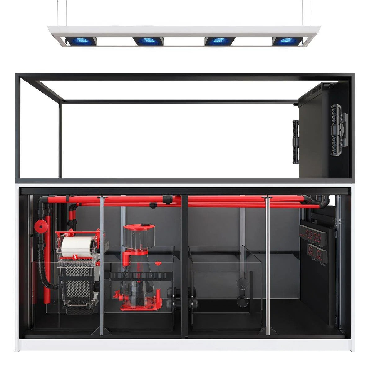 Red Sea REEFER Peninsula G3 MAX Aquarium System S-950 White Inside
