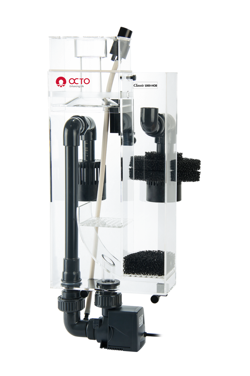 Reef Octo Protein Skimmer Classic 1000HOB - Hang On Skimmer (300-500L)