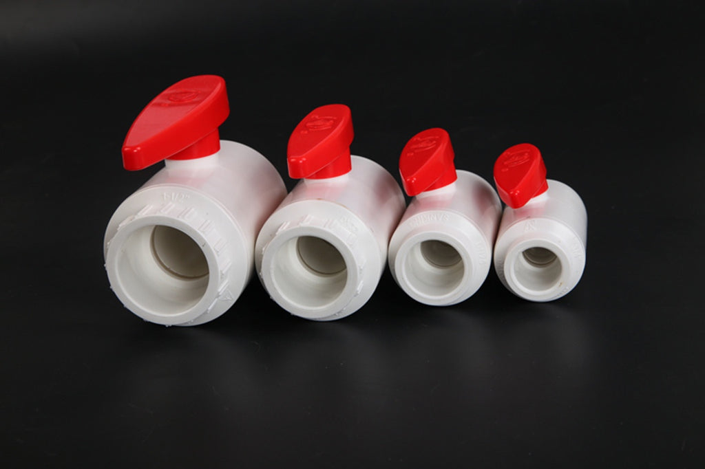 Sanking DIN Ball Valve - 20mm DN15 1/2" (White)