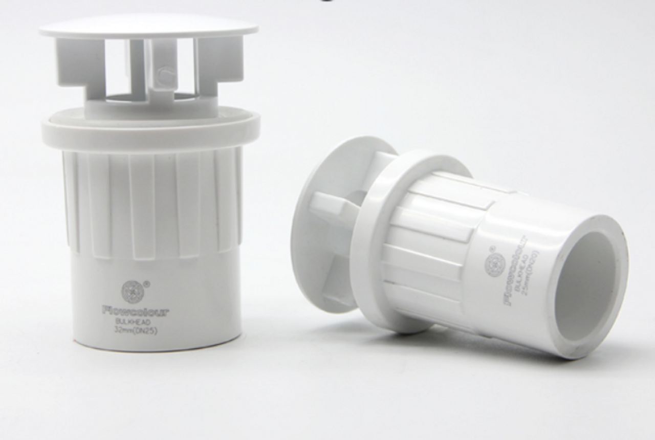 Sanking DIN Drainage Coupling - 25mm DN20 3/4" (White)