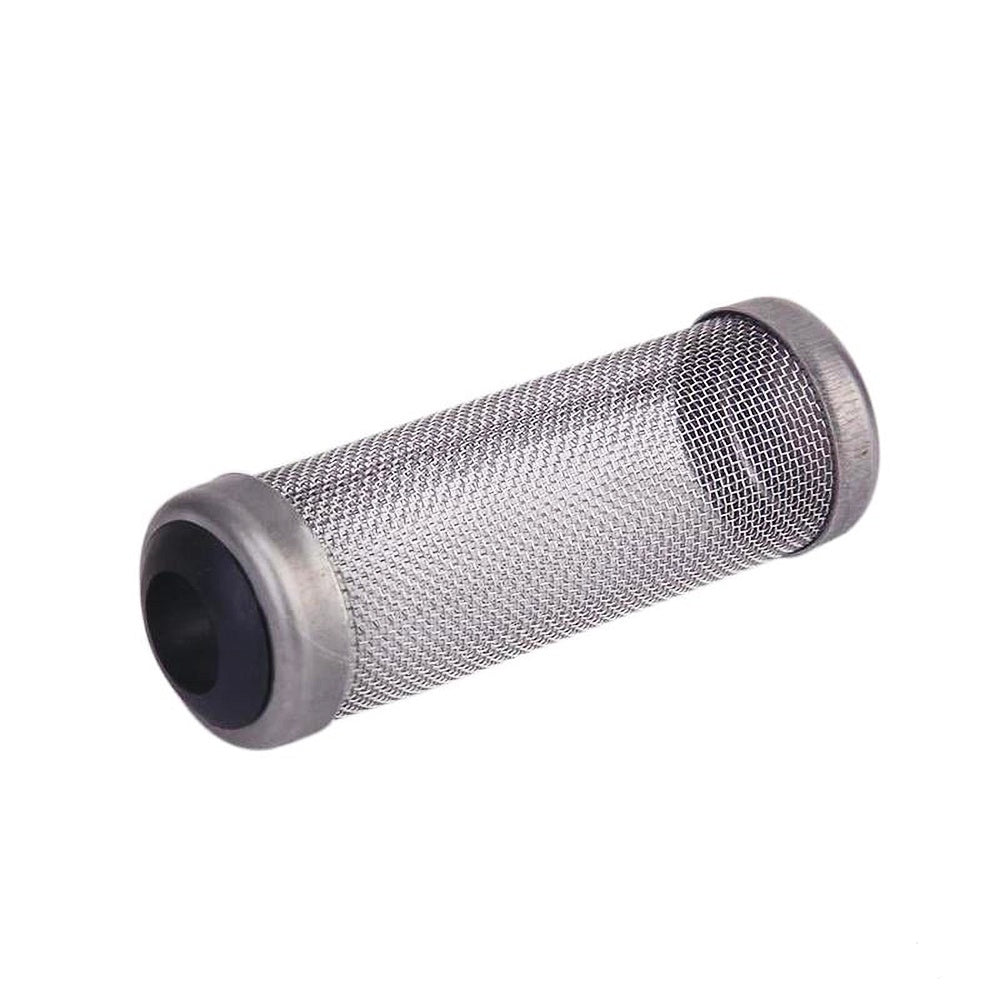 Stainless Steel Aquarium Filter Guard Sleeves - 12mm (Silver)